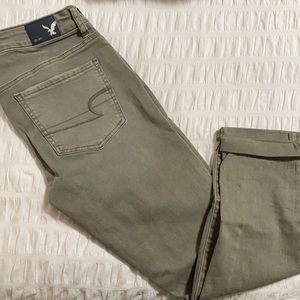 AE jegging crops